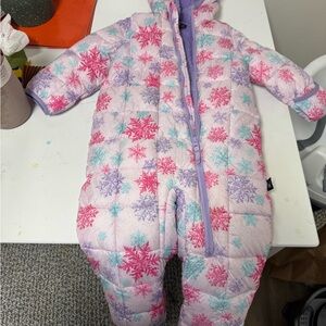 Colorful Snowflake Baby Snowsuit